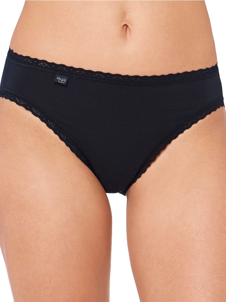 Sloggi 24/7 Cotton Lace Tai (3 Pack) 4 Sloggi 24/7 Cotton Lace Tai (3 Pack) - Image 4