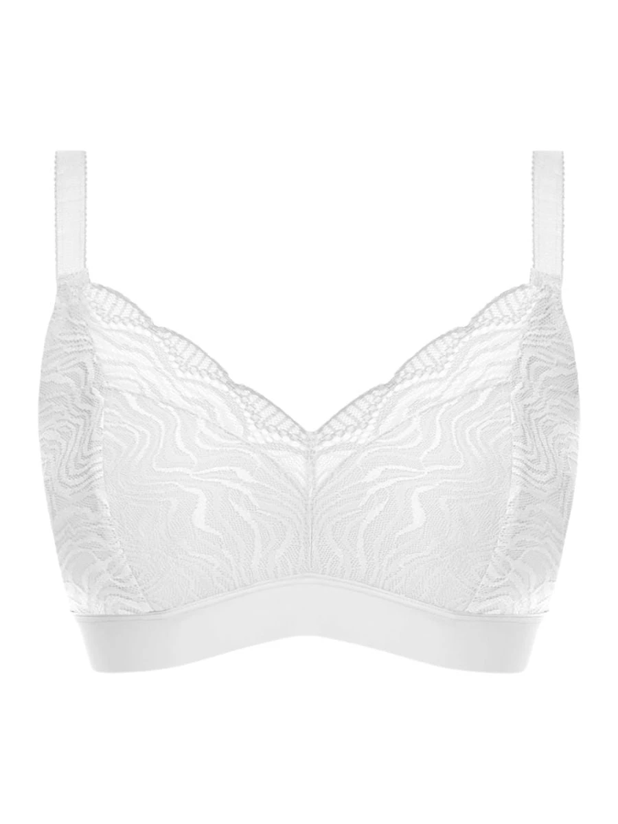FANTASIE Impression Bralette - White 3 FANTASIE Impression Bralette - White - Image 3