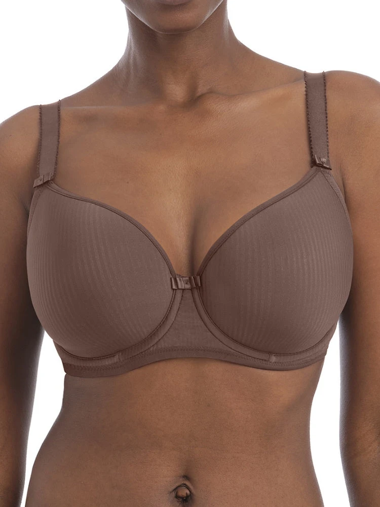 FREYA Idol Moulded Balcony Bra - Coffee Roast 1 FREYA Idol Moulded Balcony Bra - Coffee Roast