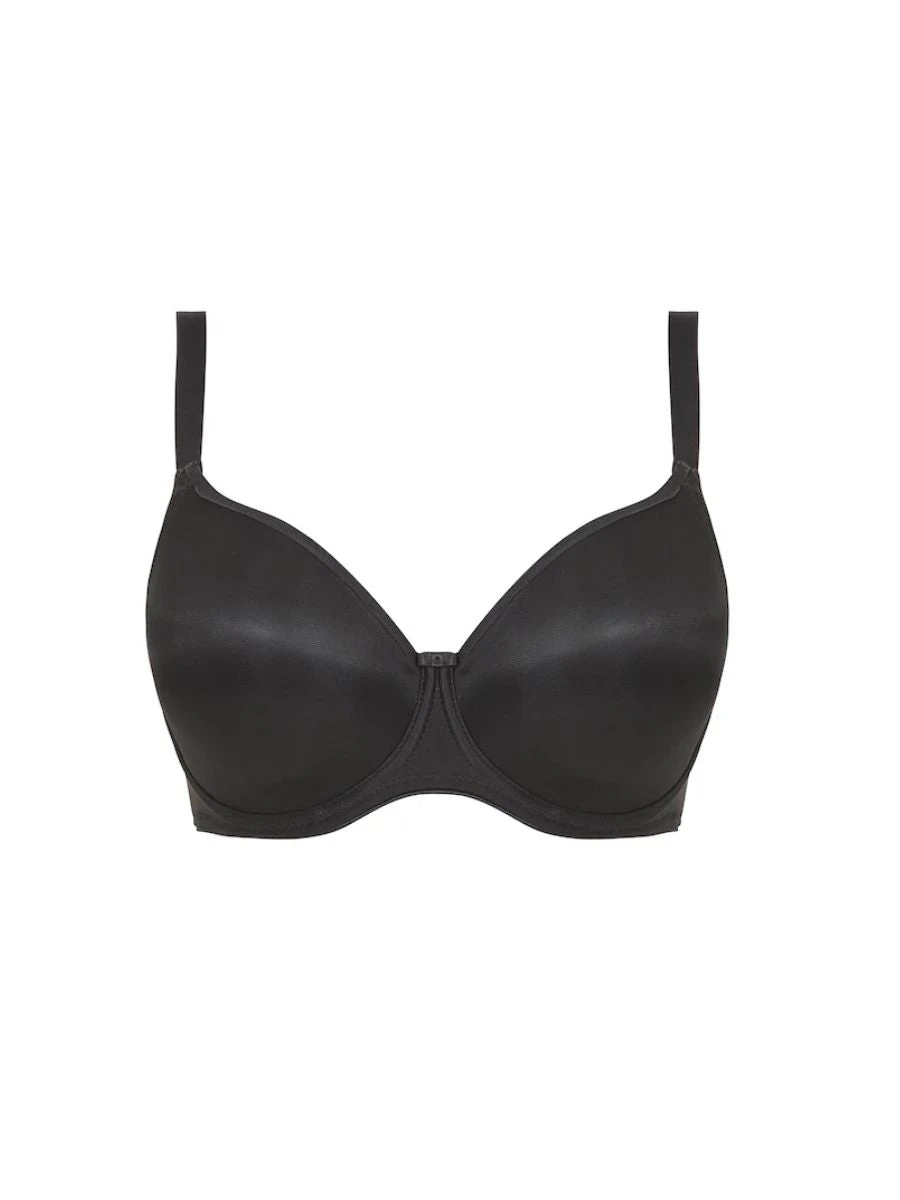 FANTASIE Smoothing Moulded Balcony Bra - Black 4 FANTASIE Smoothing Moulded Balcony Bra - Black - Image 4