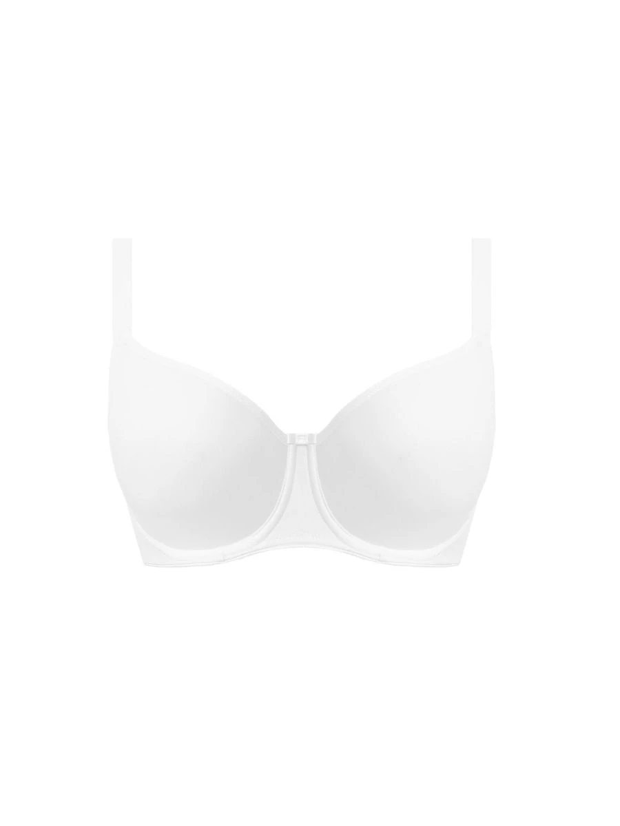 FANTASIE Smoothing Moulded Balcony Bra - White 3 FANTASIE Smoothing Moulded Balcony Bra - White - Image 3