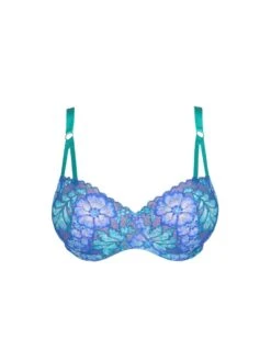 Morro Bay Balcony Bra - Mermaid Blue 13 Morro Bay Balcony Bra - Mermaid Blue -Full Curve Bra Sales BraForMe PrimaDonna Lingerie Bras Morro Bay Mermaid Blue MMB 0242262 P