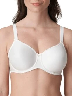 PRIMADONNA Satin Full Cup Bra - Natural