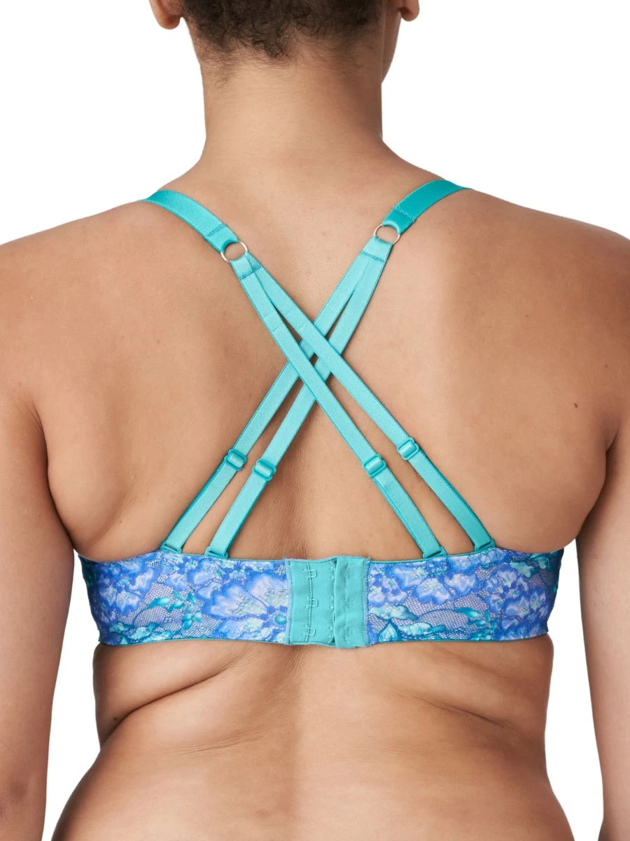 Morro Bay Balcony Bra - Mermaid Blue 4 Morro Bay Balcony Bra - Mermaid Blue - Image 4