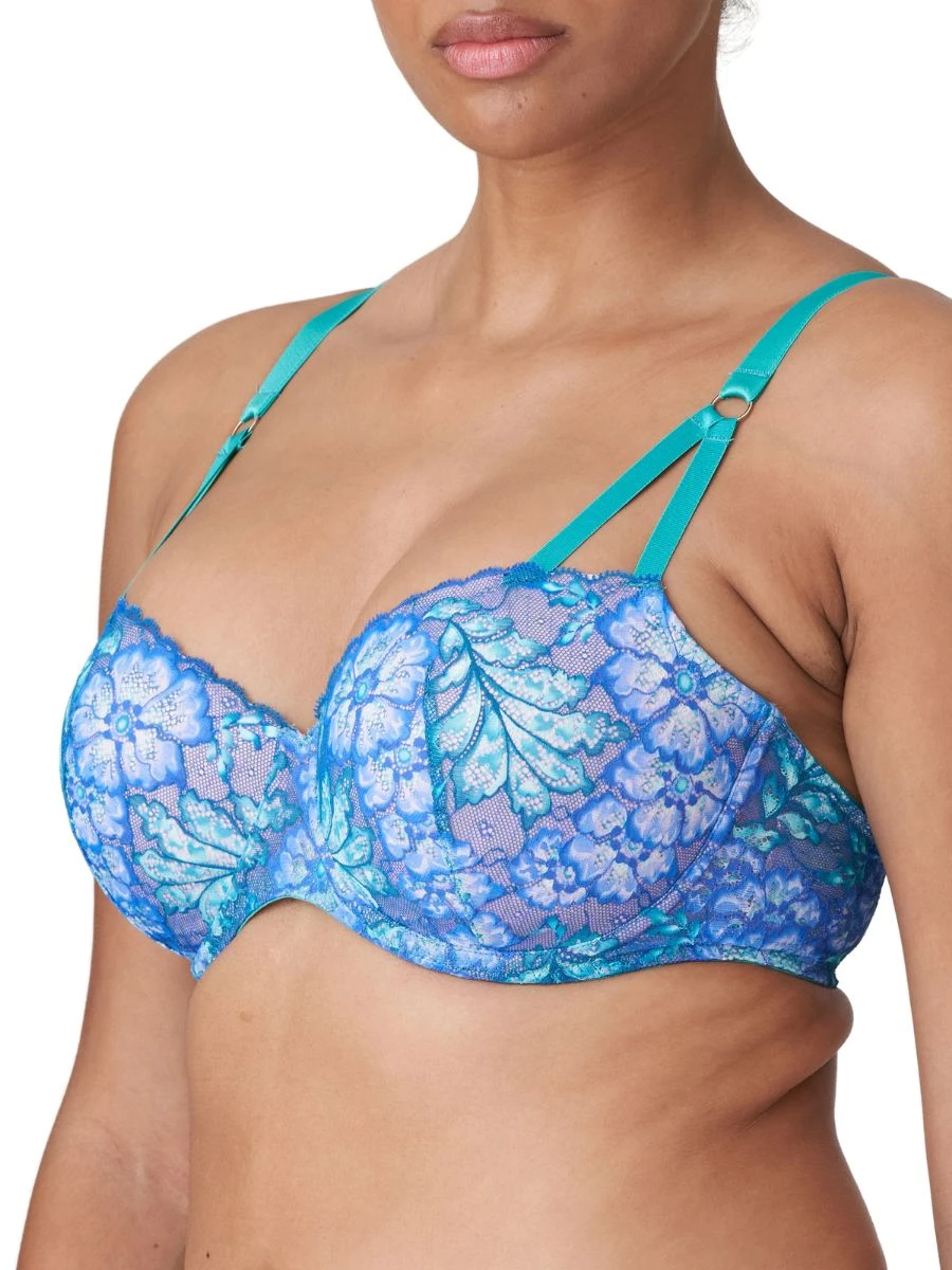 Morro Bay Balcony Bra - Mermaid Blue 6 Morro Bay Balcony Bra - Mermaid Blue - Image 6