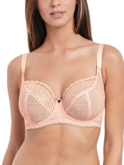 Full Curve Bra Sales 27 FREYA Daisy Lace Balcony K Cup Bra - Blush