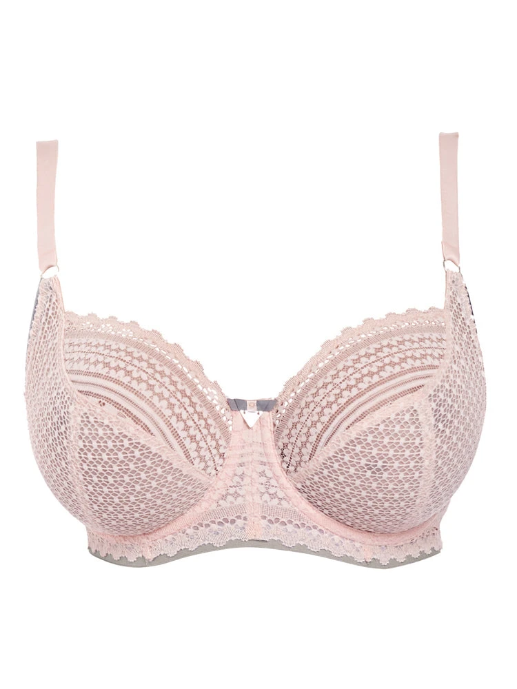 FREYA Daisy Lace Balcony K Cup Bra - Blush 3 FREYA Daisy Lace Balcony K Cup Bra - Blush - Image 3