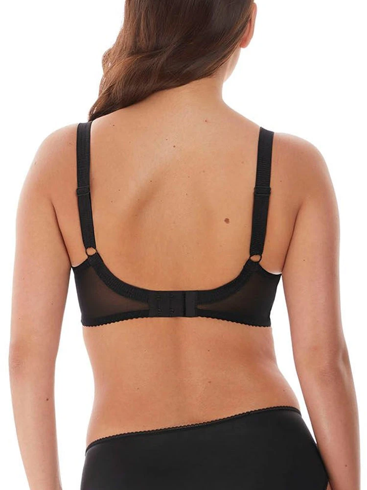 FANTASIE Belle Balcony Bra - Black 2 FANTASIE Belle Balcony Bra - Black - Image 2