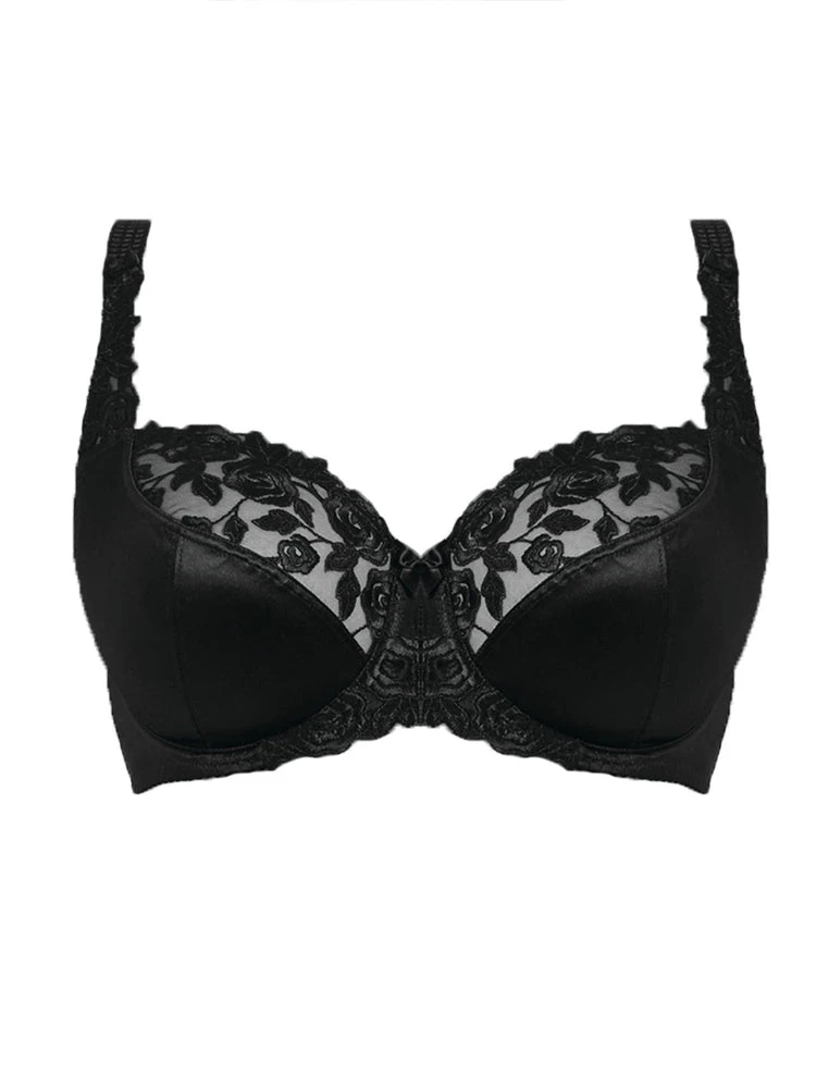 FANTASIE Belle Balcony Bra - Black 3 FANTASIE Belle Balcony Bra - Black - Image 3