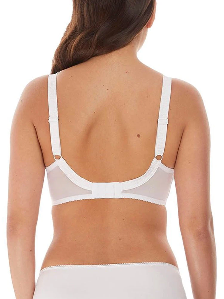 FANTASIE Belle Balcony Bra - White 2 FANTASIE Belle Balcony Bra - White - Image 2