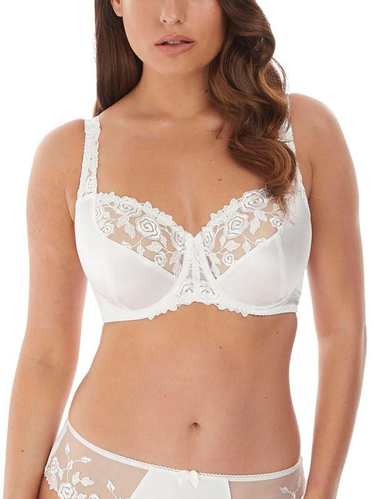 FANTASIE Belle Balcony Bra - White 1 FANTASIE Belle Balcony Bra - White