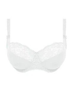 FANTASIE Helena Balcony Bra - White -Full Curve Bra Sales Fantasie Helena 7710 White No Model