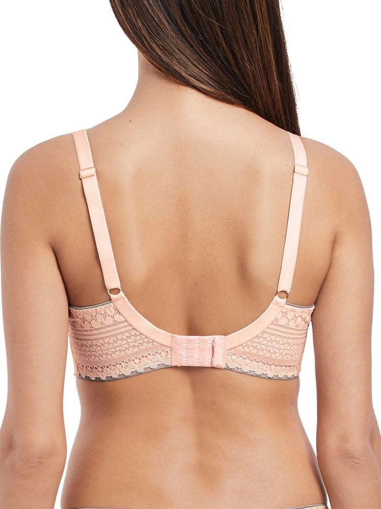 FREYA Daisy Lace Balcony Bra - Blush 2 FREYA Daisy Lace Balcony Bra - Blush - Image 2