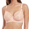FREYA Daisy Lace Balcony Bra - Blush