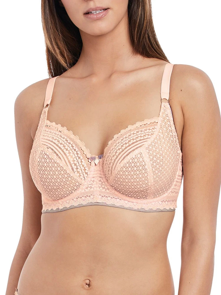 FREYA Daisy Lace Balcony Bra - Blush 1 FREYA Daisy Lace Balcony Bra - Blush
