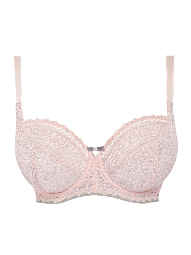 FREYA Daisy Lace Balcony Bra - Blush 3 FREYA Daisy Lace Balcony Bra - Blush - Image 3