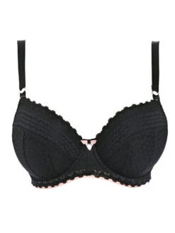 FREYA Daisy Lace Half Cup Balcony Bra - Noir -Full Curve Bra Sales Freya Daisy Lace 5133 Noir No Model