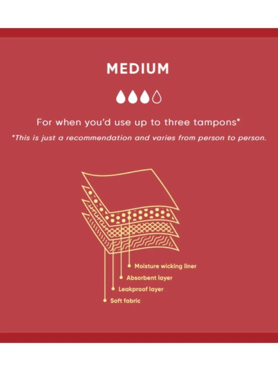 Sloggi Period Pants Hipster - Medium (2 Pack) 2 Sloggi Period Pants Hipster - Medium (2 Pack) - Image 2