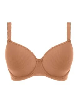 FREYA Idol Moulded Balcony Bra - Cinnamon 6 FREYA Idol Moulded Balcony Bra - Cinnamon -Full Curve Bra Sales aa1050 cin freya lingerie idol cinnamon underwired moulded balcony bra p