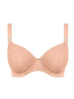 FREYA Starlight Side Support Bra - Caramel 8 FREYA Starlight Side Support Bra - Caramel -Full Curve Bra Sales aa5201 cal cut freya lingerie starlight caramel underwired side support plunge bra