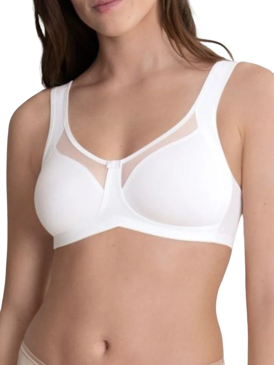 ANITA Clara Moulded Comfort Soft Cup Bra - White 1 ANITA Clara Moulded Comfort Soft Cup Bra - White