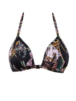 FREYA Tahiti Nights Triangle Bikini Top - Black 6 FREYA Tahiti Nights Triangle Bikini Top - Black -Full Curve Bra Sales braforme as200011 blk cut freya swim tahiti nights black non wired triangle bikini top p