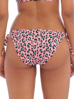 FREYA Cala Fiesta Tie Side Bikini Brief - Leopard -Full Curve Bra Sales braforme as200975 led freya swim cala fiesta leopard tie side bikini brief b