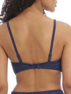 FREYA Sundance Bralette Bikini Top - Denim 8 FREYA Sundance Bralette Bikini Top - Denim -Full Curve Bra Sales braforme as4000 den freya swim sundance denim bralette bikini top b1