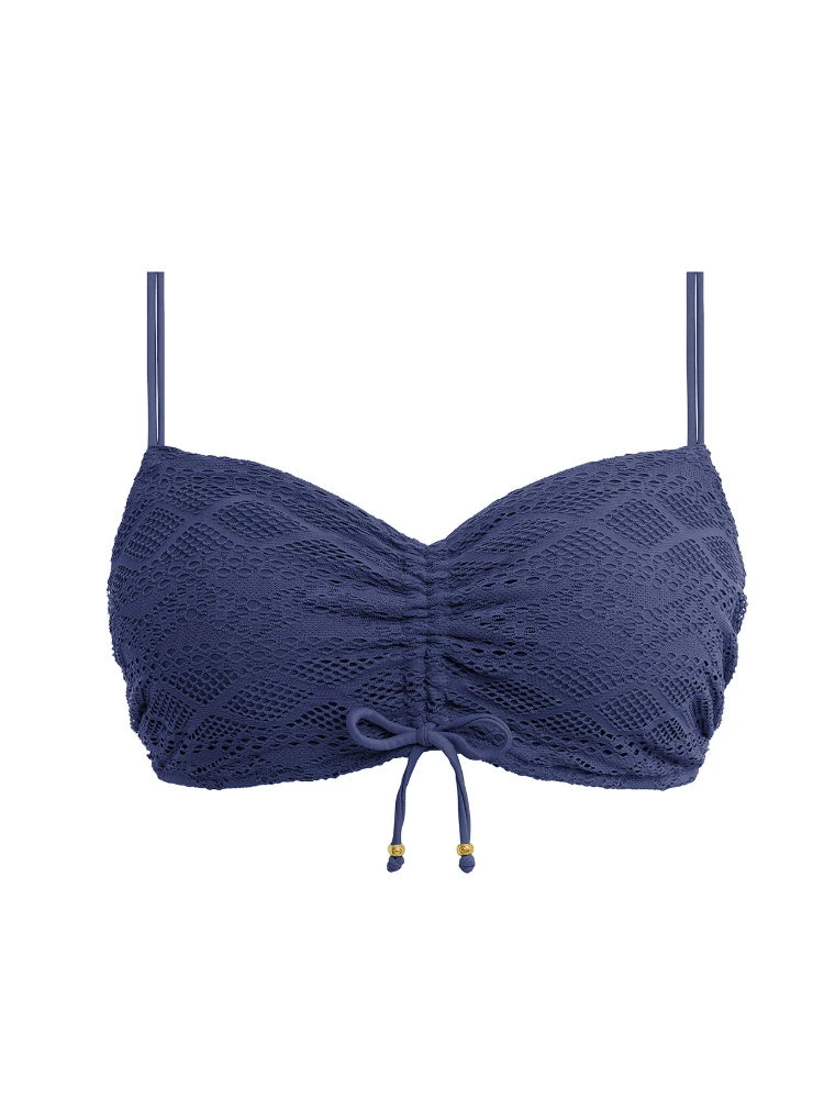 FREYA Sundance Bralette Bikini Top - Denim 5 FREYA Sundance Bralette Bikini Top - Denim - Image 5