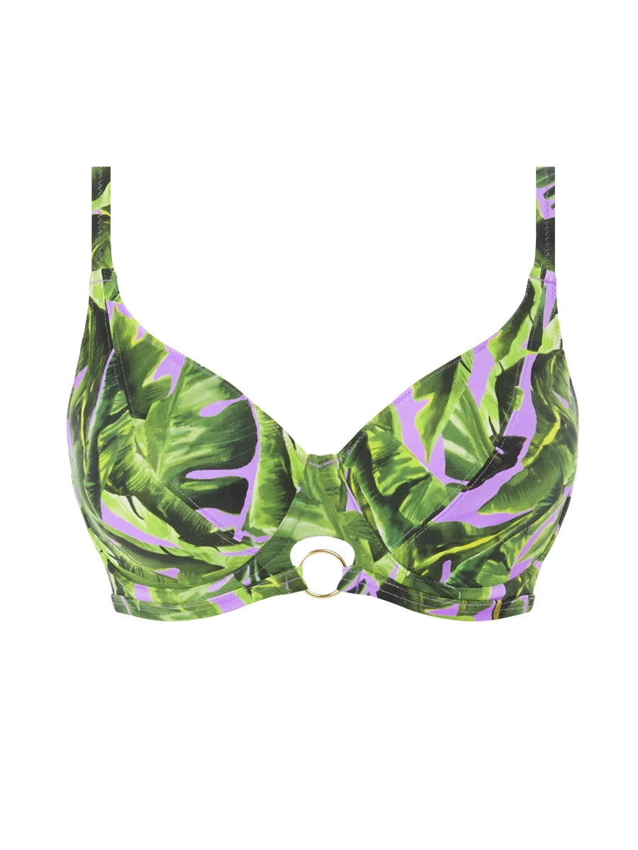 FREYA Jungle Oasis Bikini Top - Cassis 4 FREYA Jungle Oasis Bikini Top - Cassis - Image 4