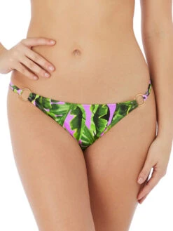 FREYA Jungle Oasis Tanga Bikini Brief - Cassis