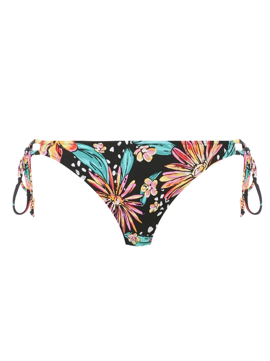 FREYA Wild Daisy Tie Side Bikini Brief - Multicoloured 4 FREYA Wild Daisy Tie Side Bikini Brief - Multicoloured - Image 4