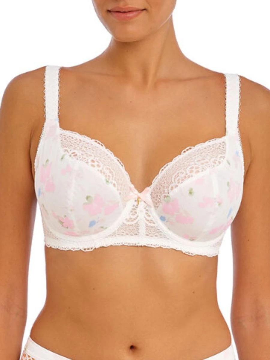 FREYA Daydreaming Balcony Bra - Flora White 1 FREYA Daydreaming Balcony Bra - Flora White
