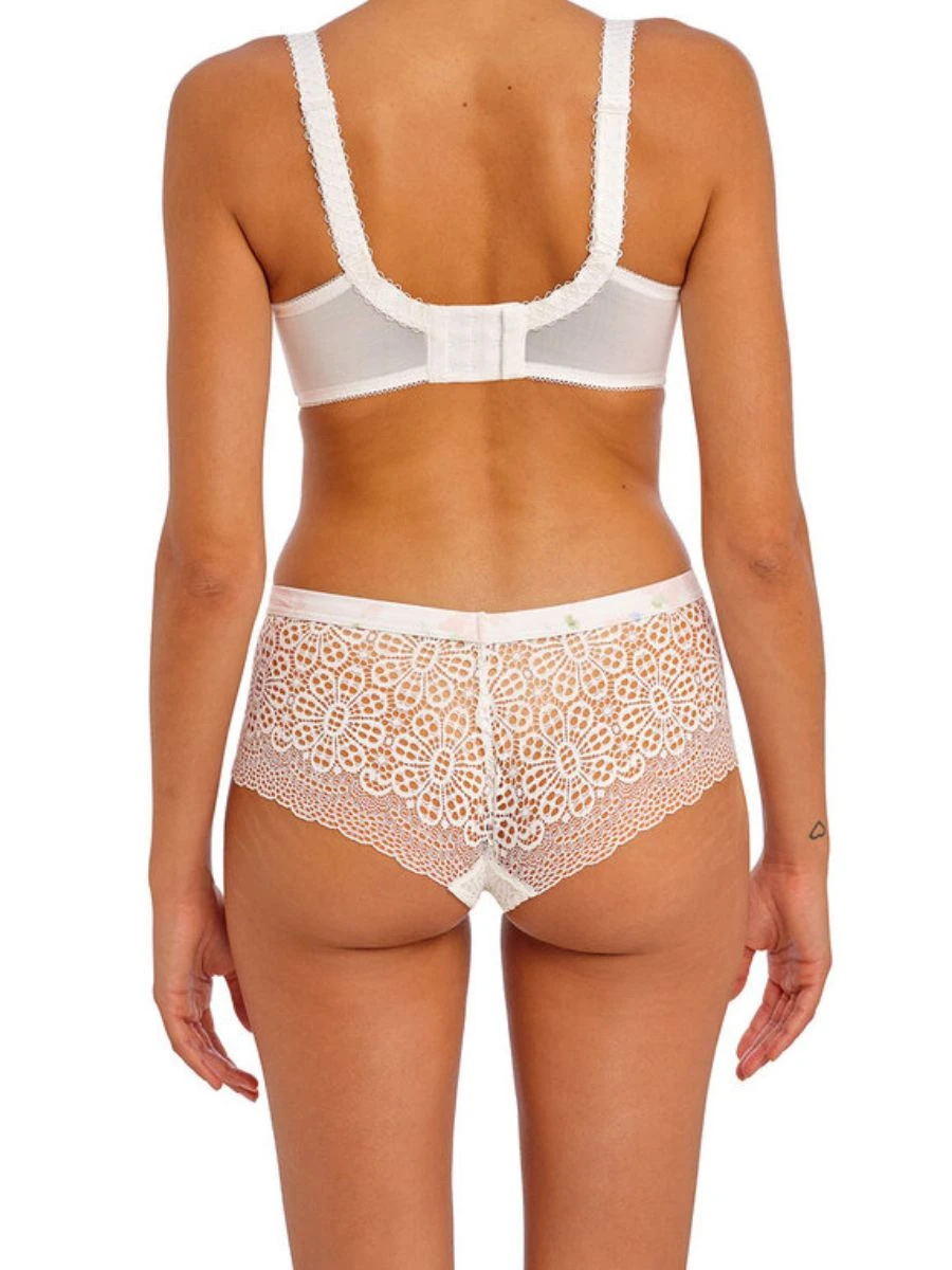 FREYA Daydreaming Balcony Bra - Flora White 3 FREYA Daydreaming Balcony Bra - Flora White - Image 3