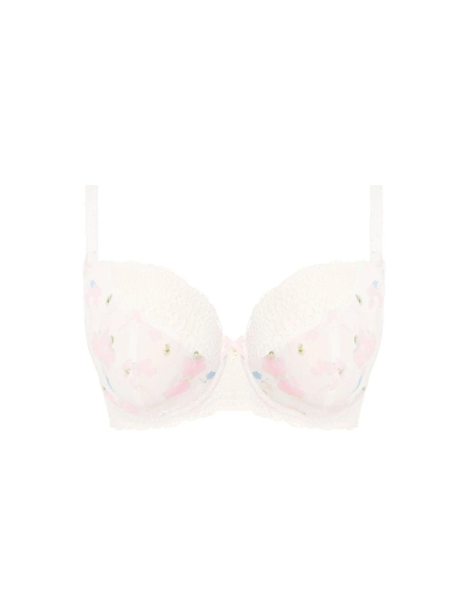 FREYA Daydreaming Balcony Bra - Flora White 4 FREYA Daydreaming Balcony Bra - Flora White - Image 4