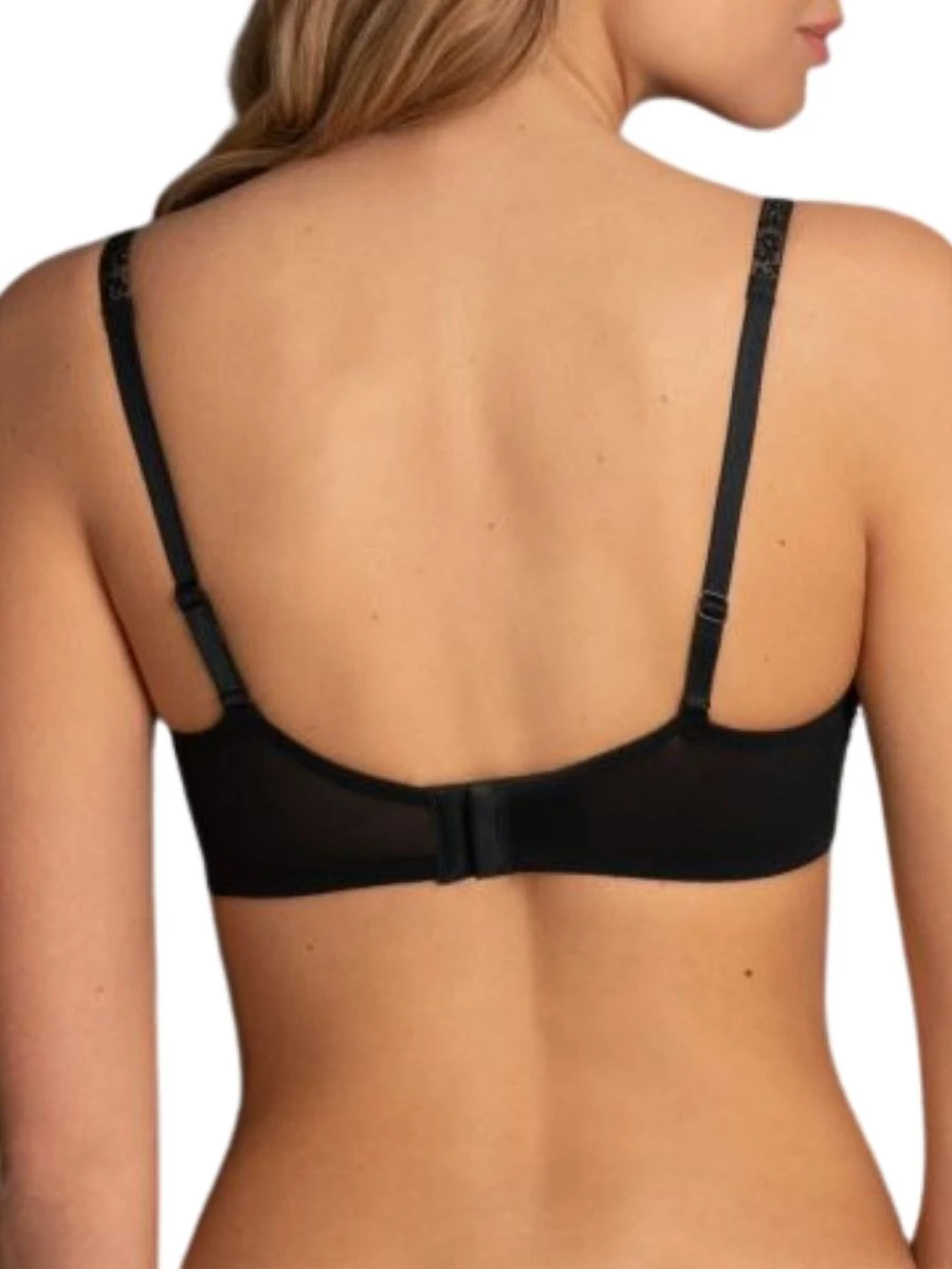 Rosa Faia Fleur Underwired Bra - Black 5 Rosa Faia Fleur Underwired Bra - Black - Image 5