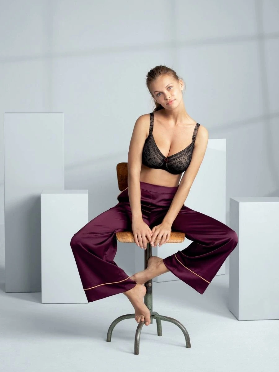 Rosa Faia Fleur Underwired Bra - Black 4 Rosa Faia Fleur Underwired Bra - Black - Image 4