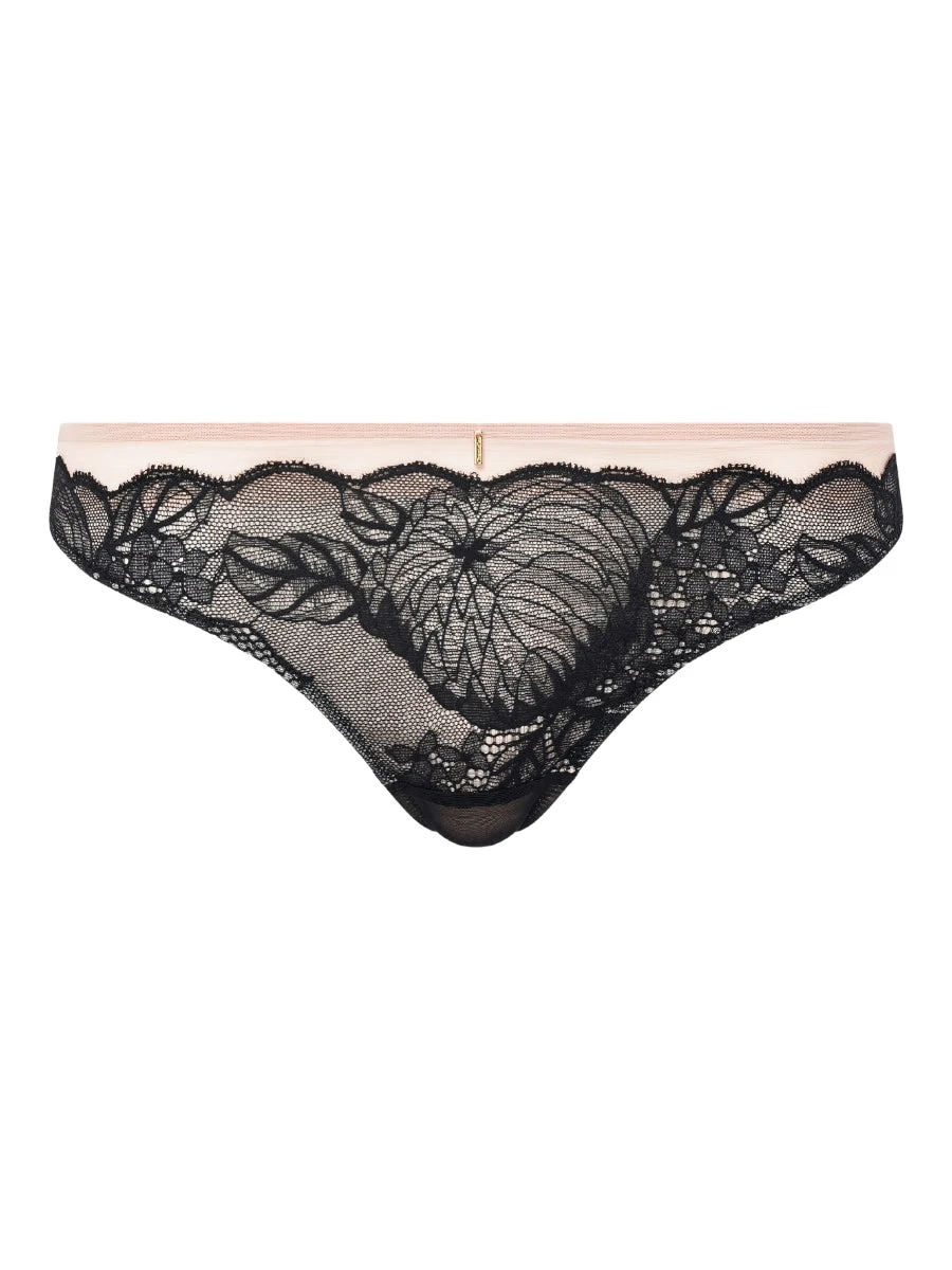 Chantelle Midnight Flowers Tanga 3 Chantelle Midnight Flowers Tanga - Image 3