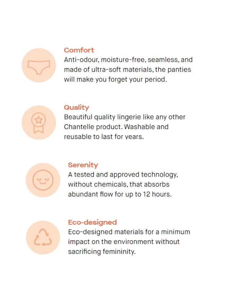 Chantelle Hipster Lace Period Pants 14 Chantelle Hipster Lace Period Pants - Image 14