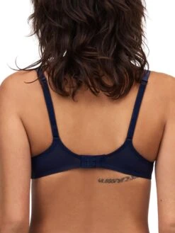 Chantelle Fleurs Signature Half Cup Balcony Bra - Velvet Marine Blue 8 Chantelle Fleurs Signature Half Cup Balcony Bra - Velvet Marine Blue -Full Curve Bra Sales braforme chantelle lingerie 12q50 b