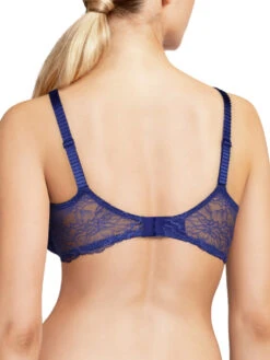 Chantelle Waltz Half Cup Balconnette Bra - Navy 3 Chantelle Waltz Half Cup Balconnette Bra - Navy -Full Curve Bra Sales braforme chantelle lingerie waltz c13l50 00a underwired half cup balconnette bra bk