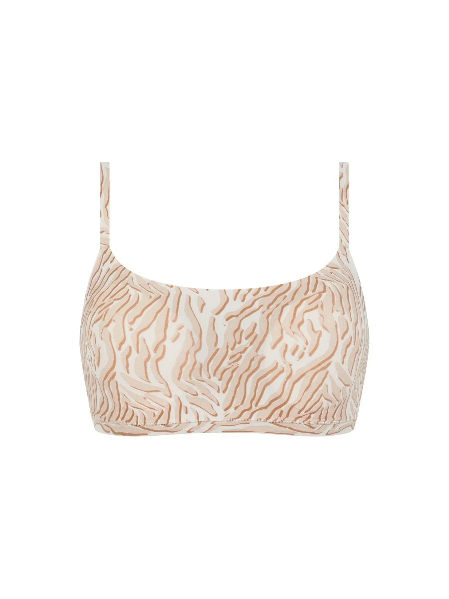 Chantelle SoftStretch Bralette - Desert Sand Print 3 Chantelle SoftStretch Bralette - Desert Sand Print - Image 3