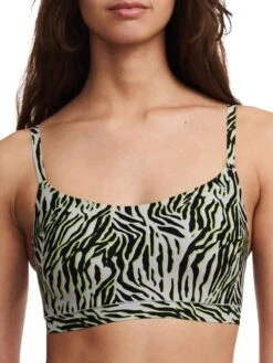 Chantelle SoftStretch Bralette - Multicolour Zebra Print