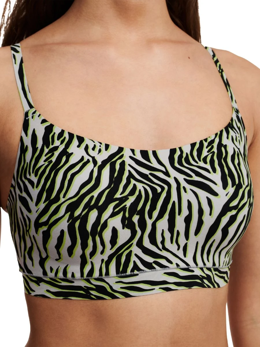 Chantelle SoftStretch Bralette - Multicolour Zebra Print 4 Chantelle SoftStretch Bralette - Multicolour Zebra Print - Image 4