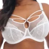 ELOMI Brianna Plunge Bra - White