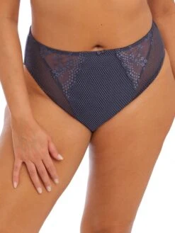 ELOMI Charley High Leg Brief 36 ELOMI Charley High Leg Brief -Full Curve Bra Sales braforme elomi charley brief el4386stm storm f