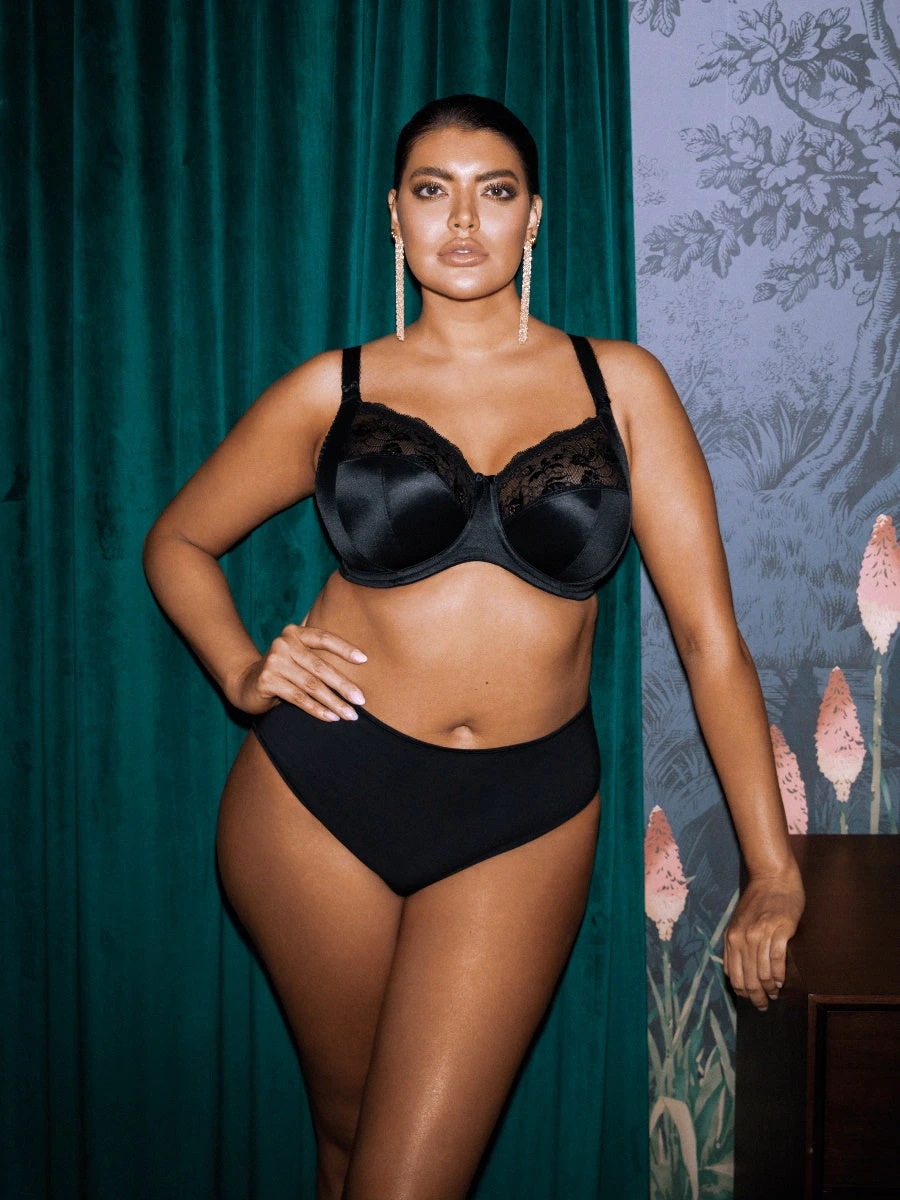ELOMI Morgan Full Cup Bra - Black 2 ELOMI Morgan Full Cup Bra - Black - Image 2