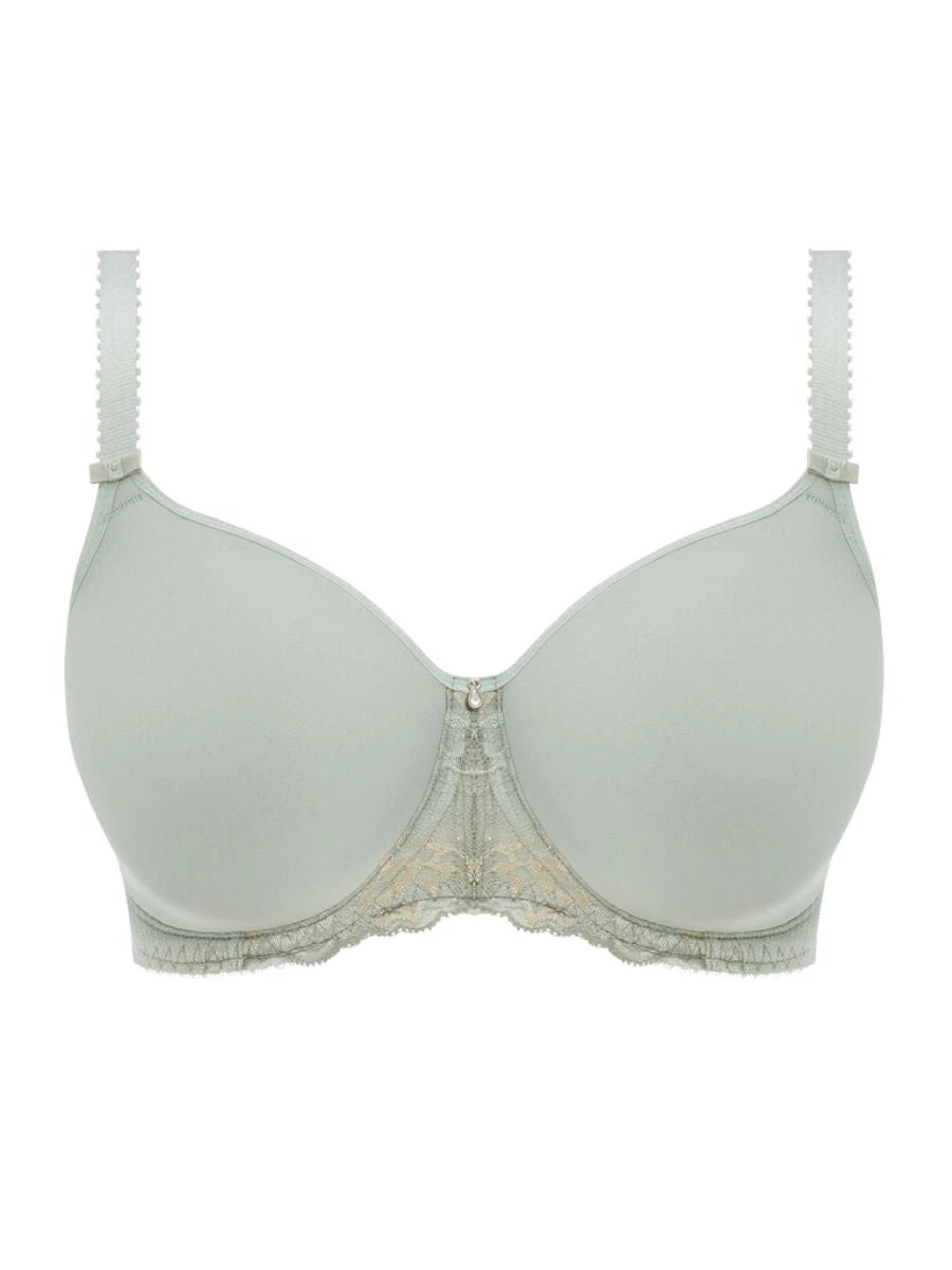 FANTASIE Aubree Moulded Spacer Bra - Vintage Green 4 FANTASIE Aubree Moulded Spacer Bra - Vintage Green - Image 4