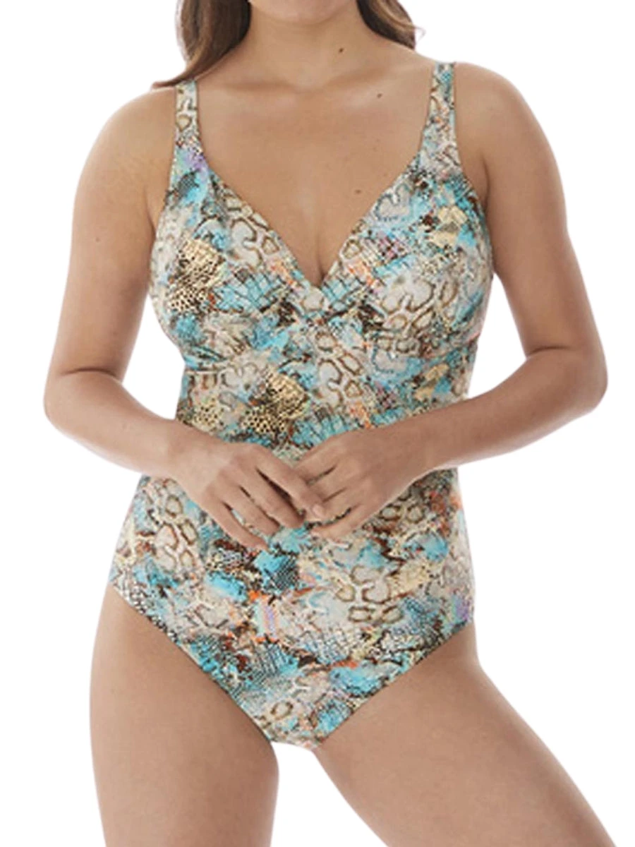 FANTASIE Manila Swimsuit - Iced Aqua 1 FANTASIE Manila Swimsuit - Iced Aqua
