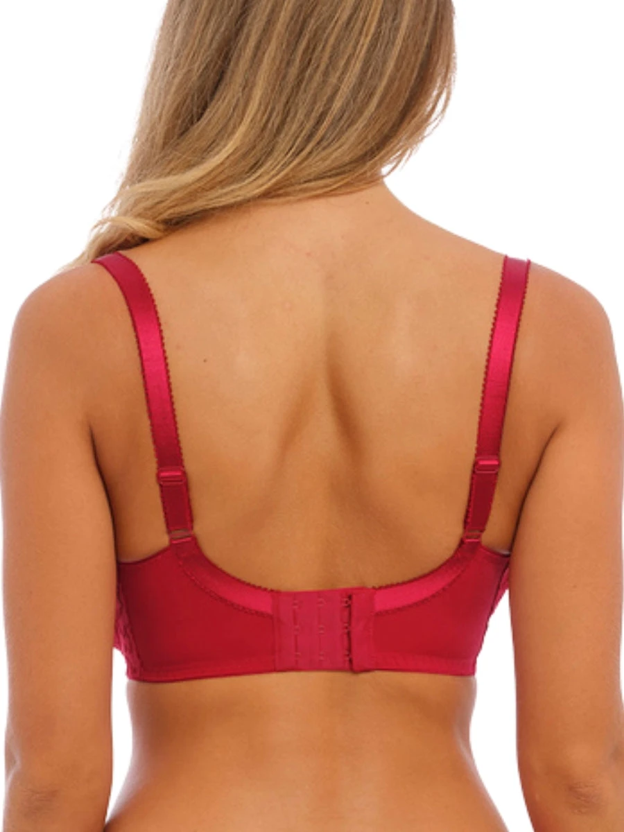 FANTASIE Ana Side Support Bra - Red 4 FANTASIE Ana Side Support Bra - Red - Image 4